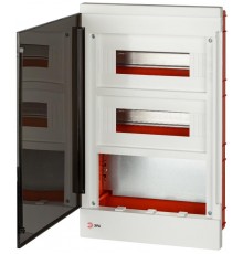 Корпус пластиковый встраиваемый  MULTIBOX со слаботочным отсеком 24 модуля IP40 белый   Б0059317  ЭРА