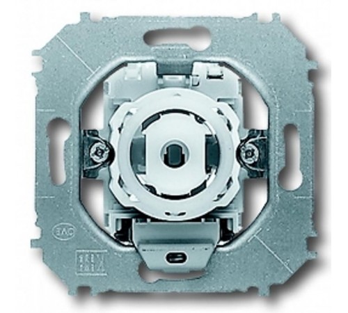 Механизм 1-клавишного контрольного переключателя с лампой, 10А 250В с лампой, серия impuls  1022-0-0615   2CKA001022A0615  ABB