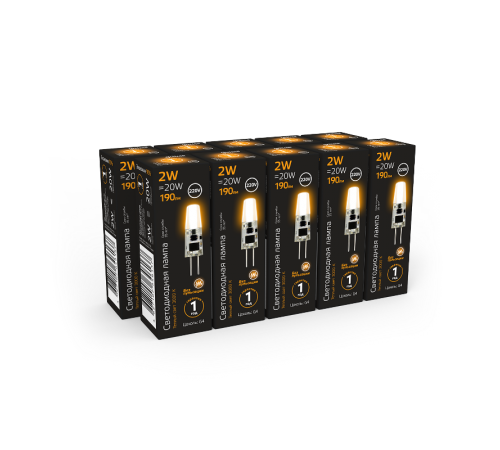 Лампа светодиодная LED 2Вт G4 AC220-240В 2700К  107707102  Gauss