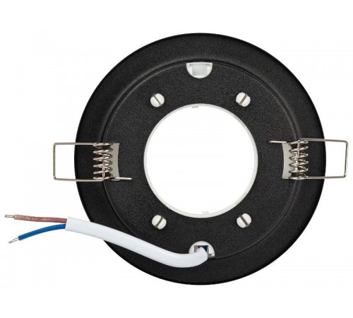 Cветильник встраиваемый под лампу GX53 KL70 SBK черный матовый  Б0057476  ЭРА