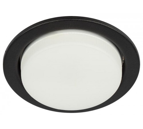 Cветильник встраиваемый под лампу GX53 KL70 SBK черный матовый  Б0057476  ЭРА