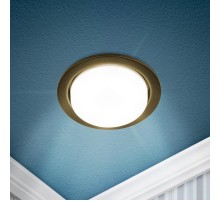 Cветильник встраиваемый под лампу GX53 KL70 SBK черный матовый  Б0057476  ЭРА