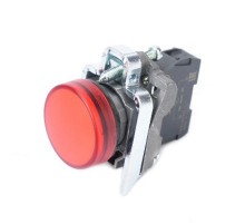 Сигнальная лампа в сборе модульная 22 мм красная 230-240В АС  SB4BVM4  SE