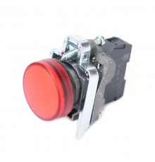 Сигнальная лампа в сборе модульная 22 мм красная 230-240В АС  SB4BVM4  SE