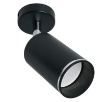 Светильник ML201 настенно-потолочный под лампу GU10, черный  41062  Feron