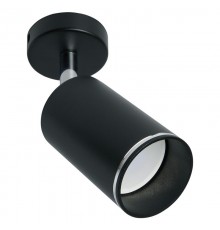 Светильник ML201 настенно-потолочный под лампу GU10, черный  41062  Feron