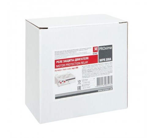 Реле защиты двигателя MPR 200А EKF PROxima  mpr-200  EKF