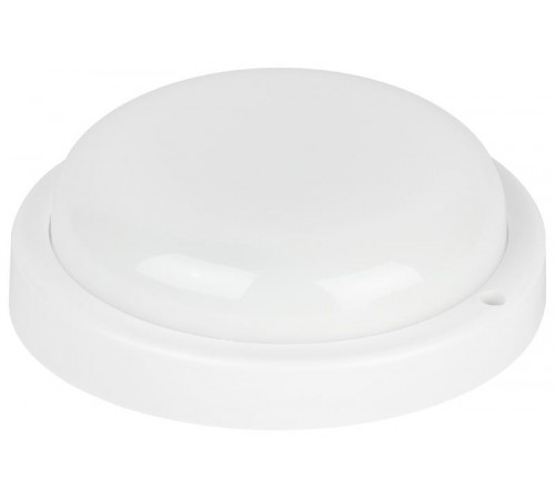 Светильник ЖКХ светодиодный RED LINE SPB-211-0-40K-012 12Вт 1080Лм 4000К IP65 140х37мм КРУГ  Б0063887  ЭРА