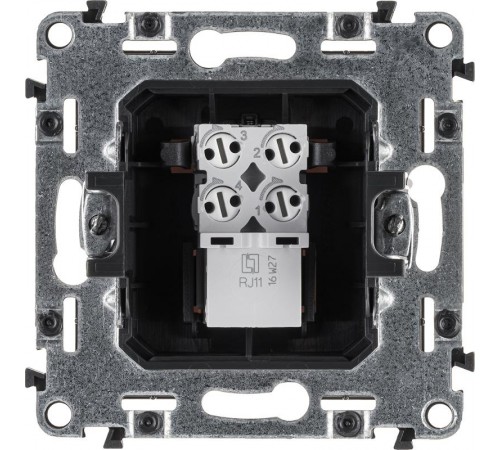 Valena ALLURE DIY Белый Розетка ТЛФ 1-ая (RJ11)  753738  Legrand