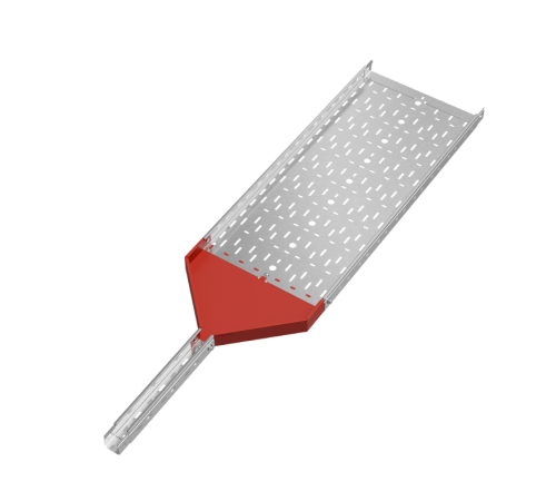 Переходник центральный 50х50-400 мм "ПЛЮС" HD  PDplus50-50-400-C HD   КМ-профиль