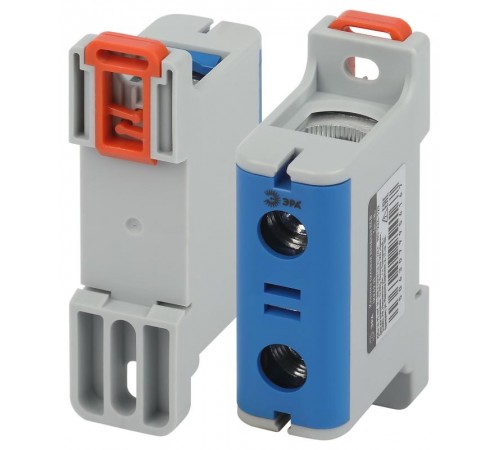 Клеммы силовые вводные КСВ  NO-224-129 (KE62.2) 16-95 мм синяя "N"  Б0065599  ЭРА