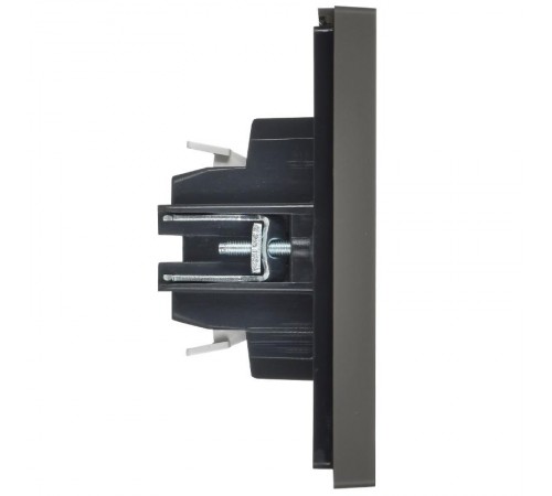 FORTE&PIANO Выключатель жалюзи 10А FP311 серый  FP-V15-0-10-1-K03  IEK