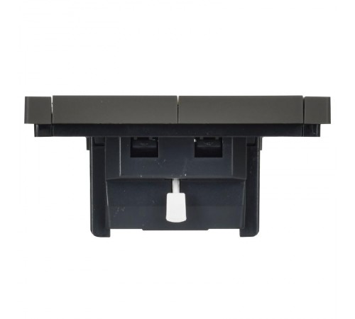 FORTE&PIANO Выключатель жалюзи 10А FP311 серый  FP-V15-0-10-1-K03  IEK