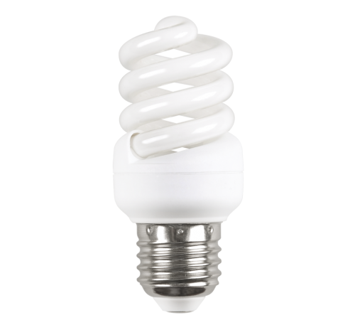 Лампа энергосберегающая КЛЛ  15Вт Е27 840 спираль КЭЛ-FS  LLE25-27-015-4000-T2  IEK