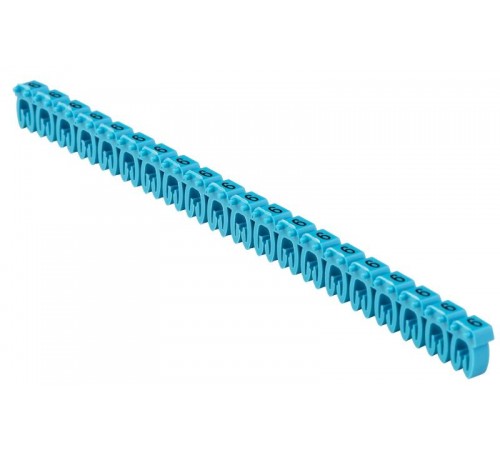 Маркер откр. тип KE 0,75-1,5мм2 символ "6" (500шт/упак)   UMK-KE1-6  IEK