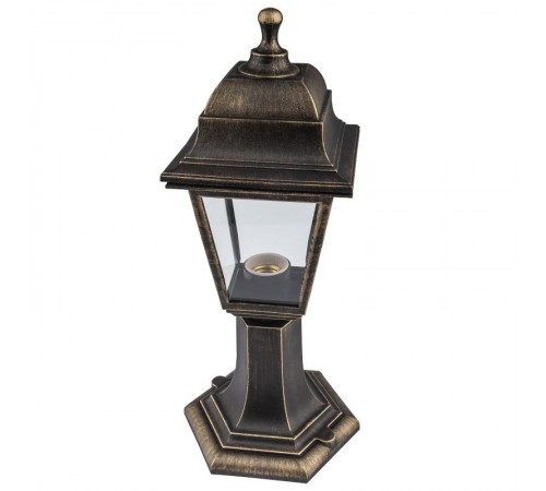 Светильник садово-парковый НТУ 04-60-001 , "Оскар" напольный четырехгранный бронза  Б0048100  ЭРА