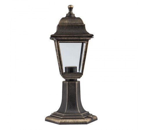 Светильник садово-парковый НТУ 04-60-001 , "Оскар" напольный четырехгранный бронза  Б0048100  ЭРА