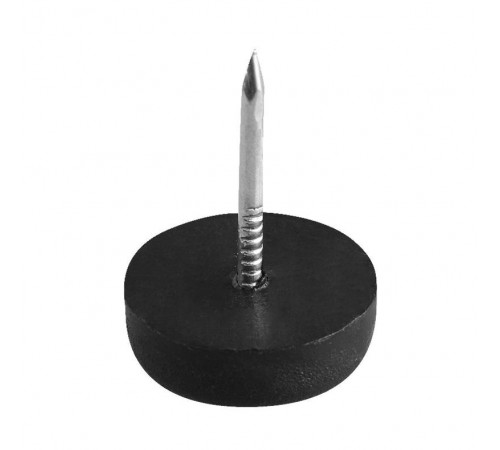 Подпятник на гвозде,  черный (20 шт)  - пакет   129982  Tech-KREP