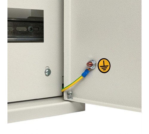 Щит учетно-распределительный встраиваемый ЩРУВ 3/12 с окном (ВхШхГ) 540х340х160мм IP31 PROxima  mb13-3/12  EKF