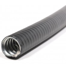 Металлорукав МПГ нг HF толстостенный 12 (50 м/уп.) черный  zeta42916  ГОФРОМАТИК