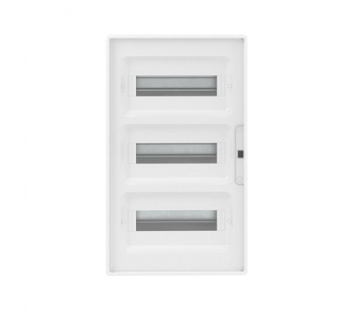 Щиток 36 мод встраиваемый для полых стен FRAME, белый, с прозрачной  дверцей, с 4 шинами PEN (2шт на 8 отв. и 2шт на 10 отв.)  F36B3WT  DKC