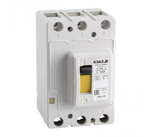 Выключатель автоматический ВА57-35-340016-200А-2000-690AC-УХЛ3  108663  КЭАЗ