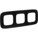 Valena ALLURE Матовый черный Рамка 3-ая  754403  Legrand