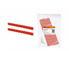 Маркер наборный - символ "2" красный 1,5 мм2 (150 шт.)   SQ0534-0003  TDM