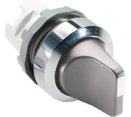Переключатель M3SS2-20U (короткая ручка) серый 3-х позиционный б ез подсветки  с возвратом в среднее положение  1SFA611211R2007  ABB