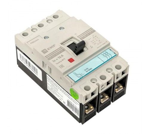 Выключатель автоматический ВА-99М-ОМ 100/ 16А 3P 35кА  mccb99-100-16m-om   EKF