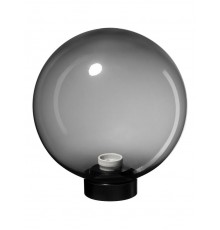Светильник НТУ 03- 60-252 шар d=250 мм IP54 (дымчатый ПММА, основание плоское ПК, Е27)  SQ0330-0632  TDM