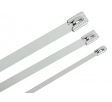 Хомут стальной ХСт 4,6х100мм (100шт/упак)  UHS10-D046-100-100  IEK