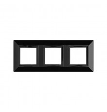 Рамка из металла, "Avanti", черная, 6 модулей  4402856  DKC