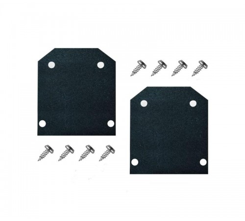 Комплект торцевых заглушек для профиля TR3040-AL  TR3042-AL  DENKIRS