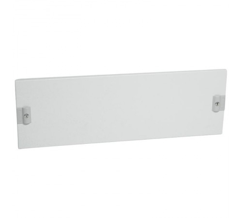 Сплошная металлическая лицевая панель с замком на 1/4 оборота XL3 800/4000 - высота 200 мм - 24 модуля  020843  Legrand