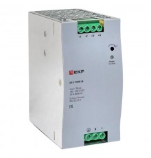 Блок питания на дин рейку 240 Вт,Uвх ~ 220 В AC, Uвых - 48 В DC постоянного тока DR-E-240W-48 EKF