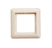 W59 Aqua Слоновая кость Рамка 1-ая IP44  KD-1B-28  SE