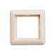 W59 Aqua Слоновая кость Рамка 1-ая IP44  KD-1B-28  SE