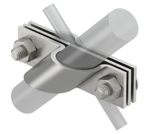 Соединитель стержня заземления и прутка (2760 25 V4A)  5001672  OBO Bettermann