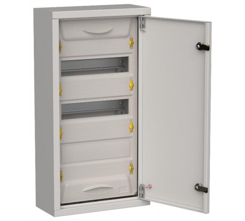 TITAN 5 Корпус металлический ЩРн-36 (1х36) 585х310х140 IP31 сер  TI5-50-N-036-31-7035  IEK