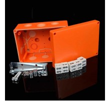 Коробка огнестойкая Е90, 176х126х87, IP66, с двойными керамическими клеммниками 5x1,5-10 мм2 KSK 175 (2PO10)  KSK 175_2PO10  Kopos