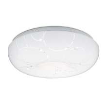 Светильник светодиодный декоративный бытовой AL739 тарелка 18W 4000K белый  41238  Feron