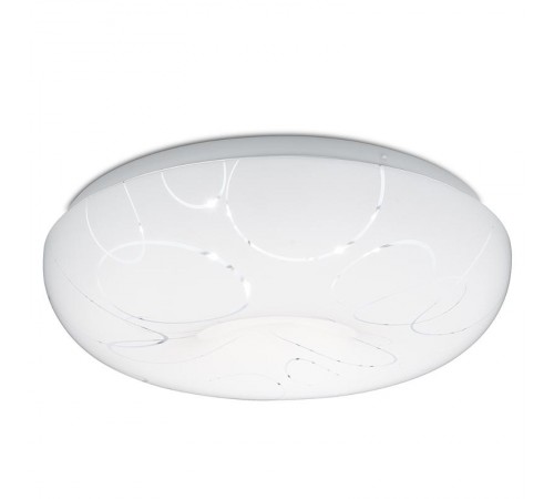 Светильник светодиодный декоративный бытовой AL739 тарелка 18W 4000K белый  41238  Feron