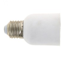 Переходник Е27-Е40 белый PROxima  AD-E27-E40-w  EKF