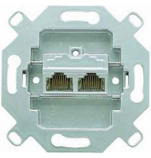 Двойная UAE розетка; экранированная; категория 6  EPUAE8-8UPOK6  Jung