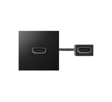 Simon S400 Модуль с адаптером, проходной HDMI мама/мама, черный, Simon 400  40001194-038  Simon