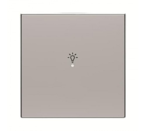 SRL-1-85PL Клавиша одинарная free@home, SKY, освещение, серебристая2CLA852626A1301 ABB