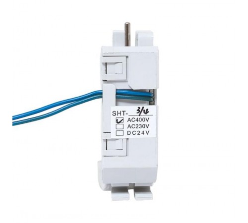 AV POWER-3/4 Независимый расцепитель SHT AC400В слева  mccb-34-SHT-ac400-av  EKF