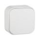 Quteo Белый Кнопка 1-клавишная 6А  782205  Legrand