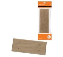 Накладка на бревно деревянная универсальная НБУ 1Пх3 280 мм, под покраску  SQ1821-0321  TDM